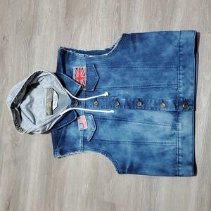 Kids Boy Or Girl Jean Vest